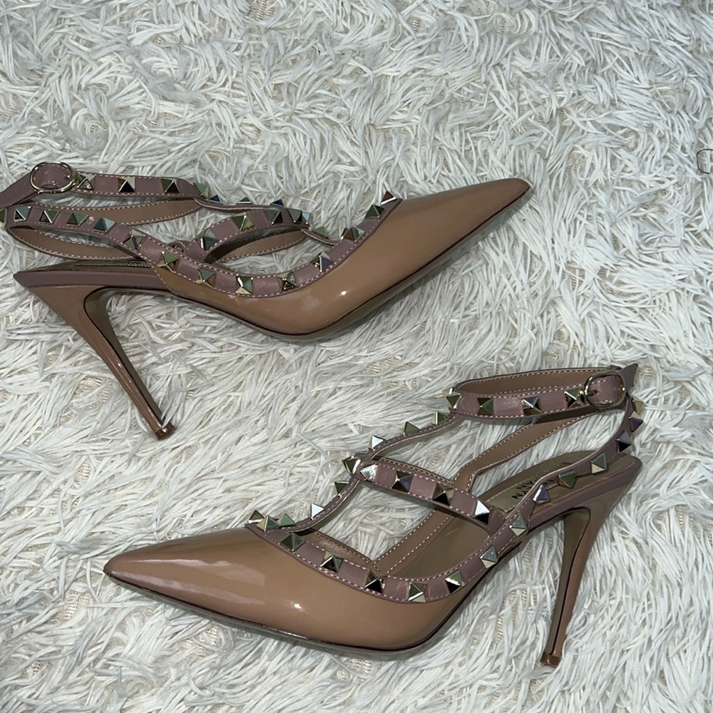 Kaitlyn Pan Studded Heels